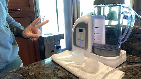 #cleanestwater healthy smoothie hydrogen water protocol, Purium vitamin nutrients