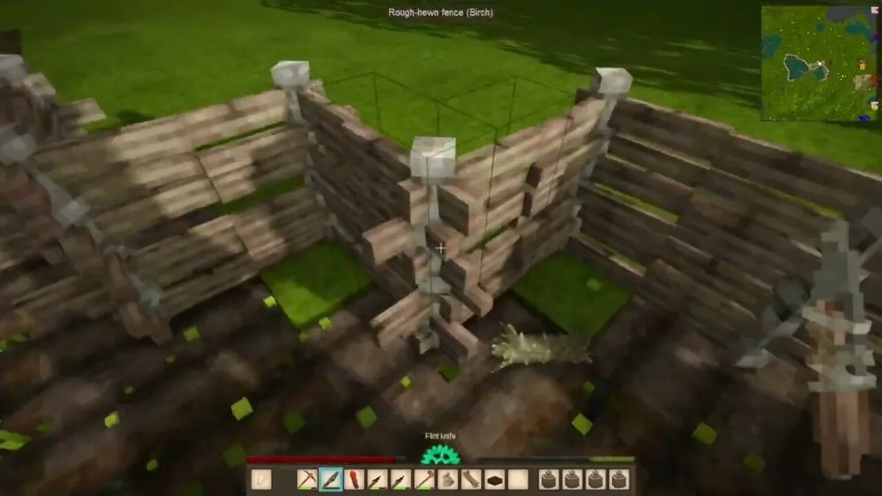 vintage story ep 10/moving bees& quarry stone.