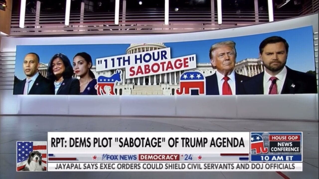 House Democrats reportedly plotting ‘sabotage’ of Trump’s agenda (11/12/24)