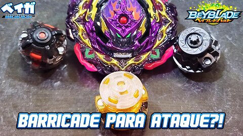 BARRICADE LUCIFER PARA ATAQUE?! - Beyblade Burst ベイブレードバースト