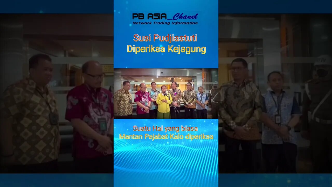 #susipudjiastuti sbg warga negara yg baik harus patuh & #taathimbauan hukum dalam #kasus #korupsi