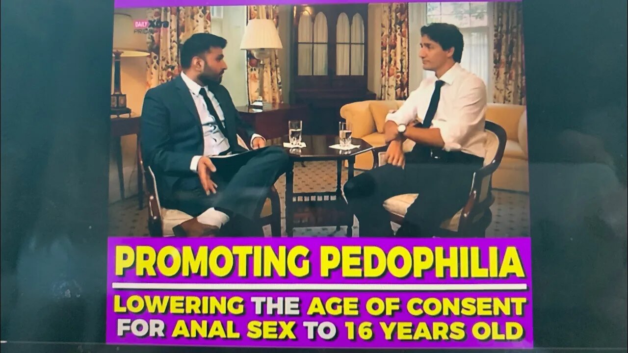 Trudeau putting the eye in Cainada 🤮Aa265