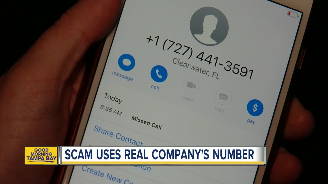 Company says someone stole its phone number