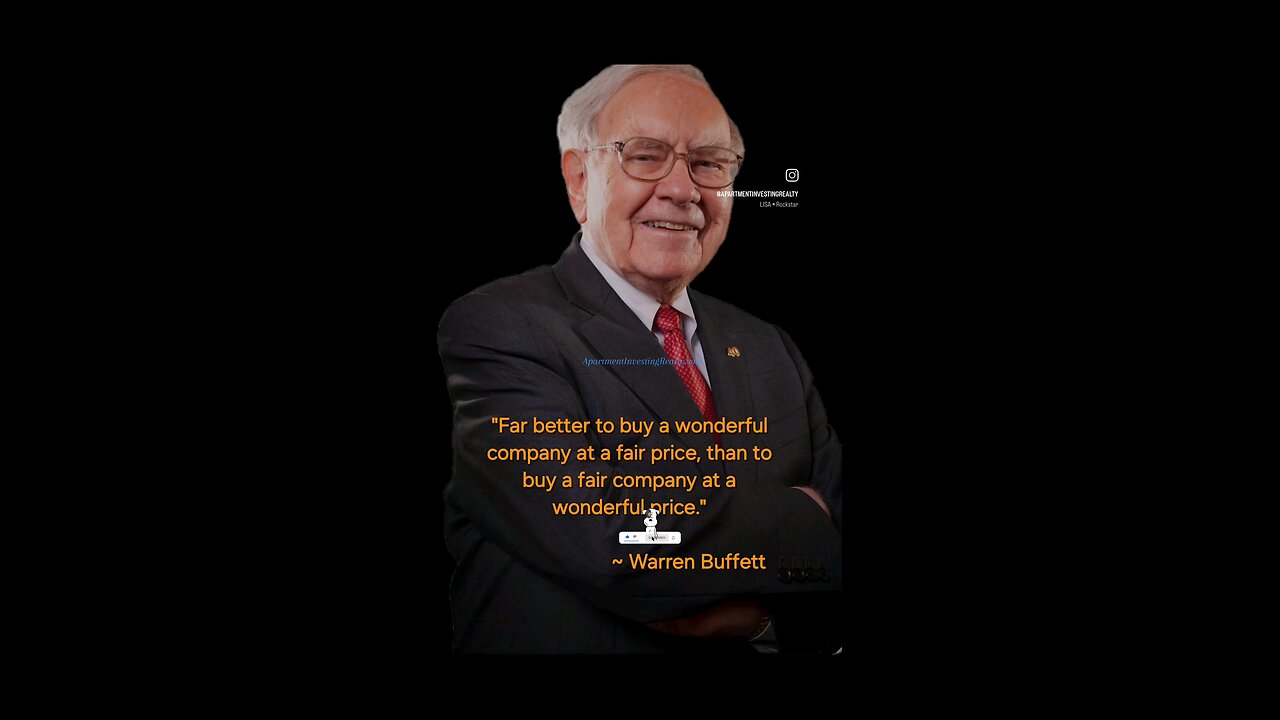 Warren Buffett Said It