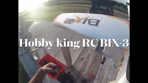 Hobby King RC Bix-3 #rcplanes #rcflying #flitetest