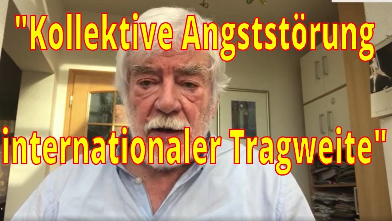 "Kollektive Angststörung internationaler Tragweite" – Dr. Hans-Joachim Maaz im Interview