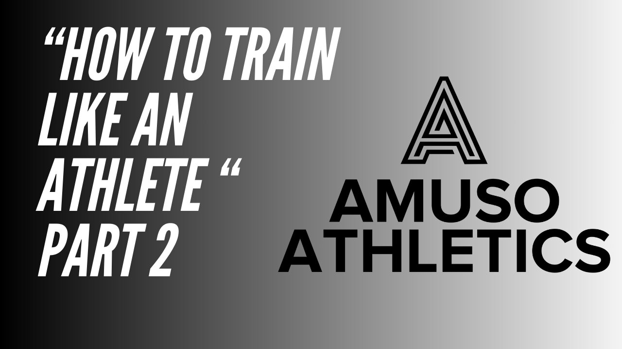 How To Be An Athlete - Part 2 - "Build Muscle"