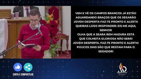 EBD - Lição 05 - Pr Jair Rodrigues (31-10-21) - ADI Santo Amaro