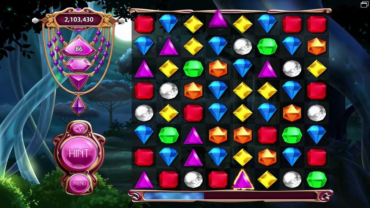 Bejeweled 3 - Endless Zen - Level: 86