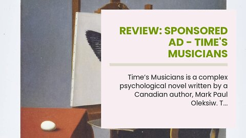 Review: Sponsored Ad - Time's Musicians