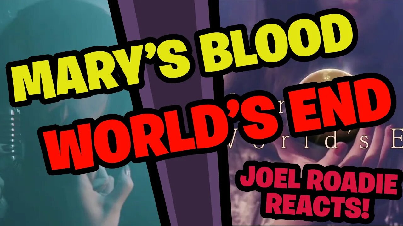 Mary's Blood - World's End [Official Music video] - Roadie Reacts