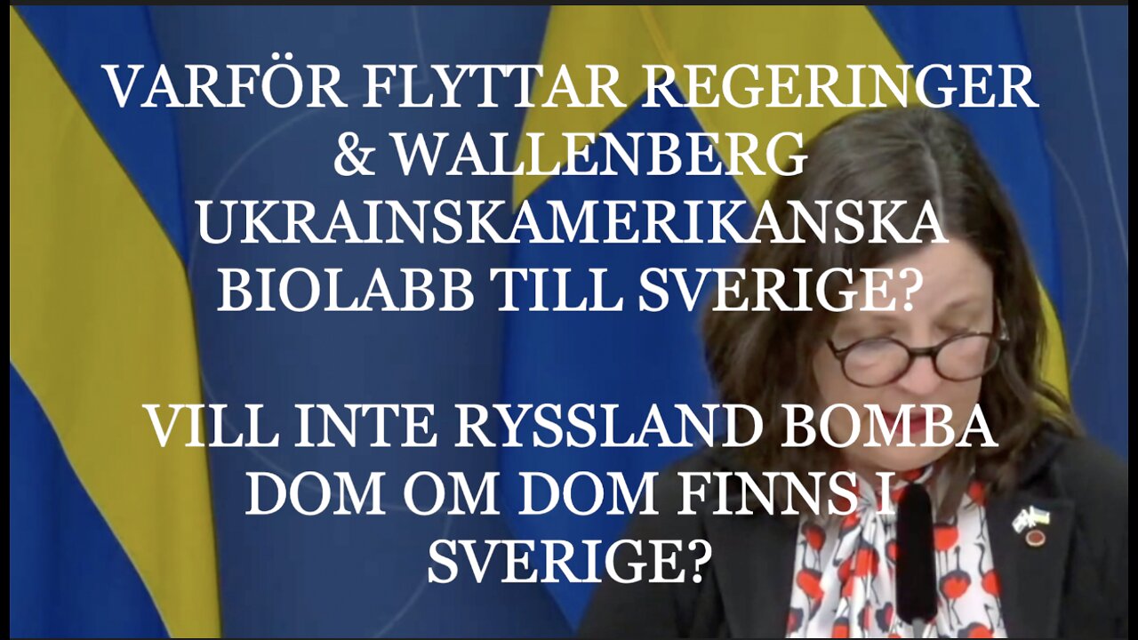 DET REGNAR ETT SURT UKRAINSKT REGN ÖVER WALLENBERGSFÄREN