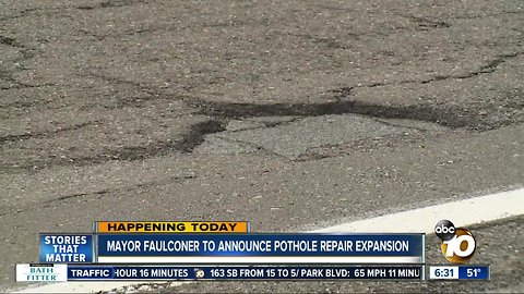 City looking to increase repair of potholes