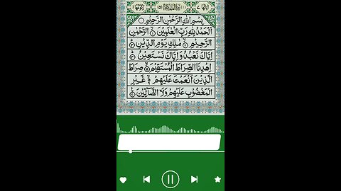 Surah fatiha