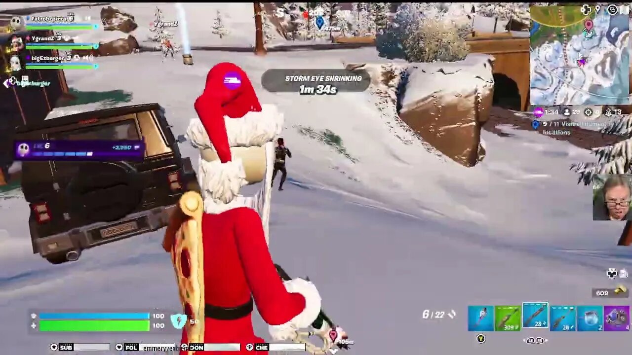 Day1 C5S1 New Fortnite Family Trios then Squads