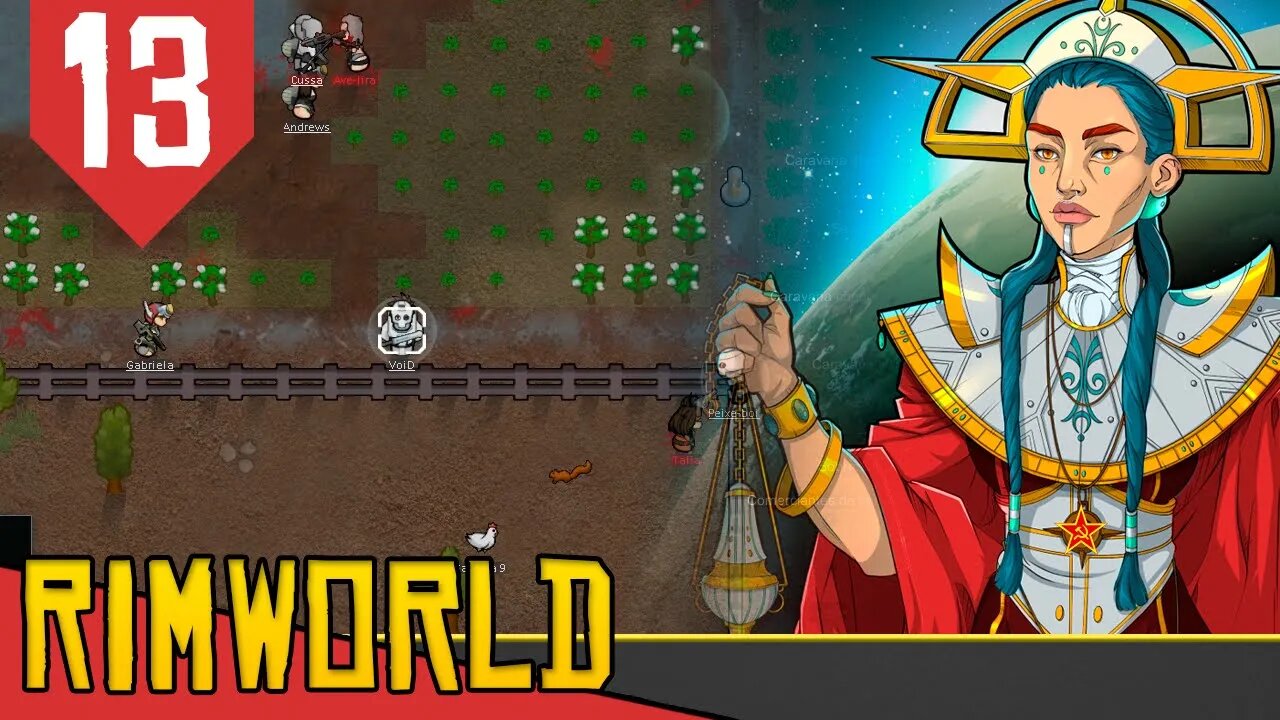 Quando Tudo (não) ACABA BEM - Rimworld Socialismo Transhumanista #13 [Gameplay PT-BR]