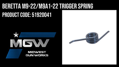 Beretta M9-22/M9A1-22 Trigger Spring - 51920041