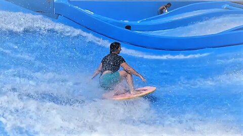 flowrider Maggie at Soak City, Kings Island#shorts