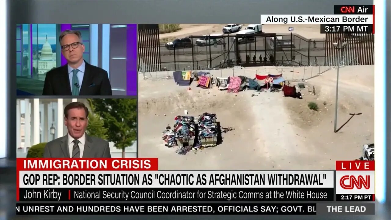 Top Biden Spokesman John Kirby On Record Illegal Immigration: “Not Chaos Down There At The Border”
