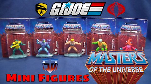 Toy Review Mini He-Man and G.I. Joe Figures