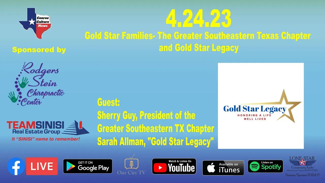 4.24.23 - Gold Star Families- The Greater Southeastern Texas Chapter and Gold Star Legacy