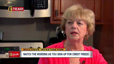 Watch the wording as you sign up for credit freeze