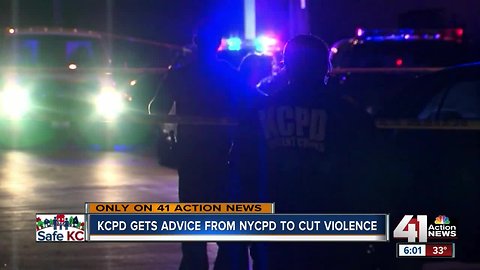 KCPD gets advice from NYCPD to cut violence