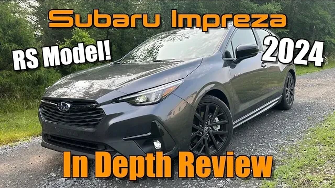 2024 Subaru Impreza RS Hatchback: Start Up, Test Drive & In Depth Review