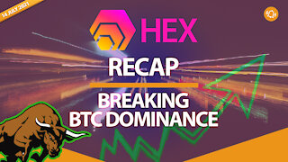 HEX Recap Breaking BTC Dominance