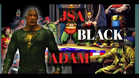 Black Adam movie JSA