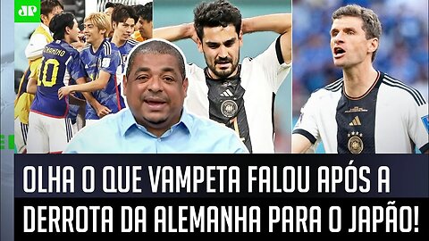 "A Alemanha tem que LEVAR NABO MESMO porque..." Vampeta SURPREENDE após VITÓRIA do Japão!