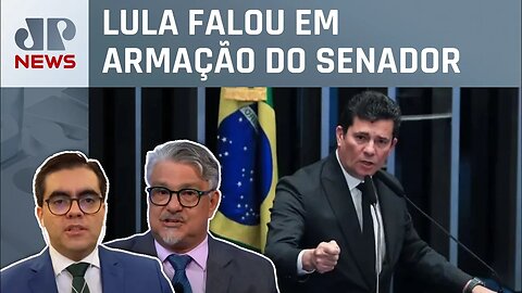 Vilela e Suano analisam plano do PCC contra Moro: ”É desastroso Lula falar em armação”