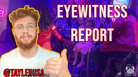 INTERVIEW: Tayler Hansen's Eyewitness Report of Drag Kids to Depravity Event