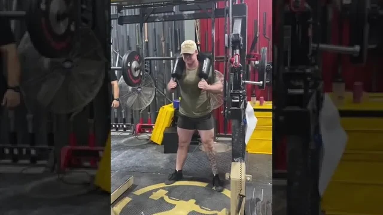 Speed Work on Squats #shorts