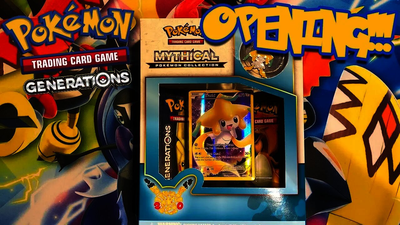 THE HUNT CONTINUES! - Jirachi Pokemon Generations Pin Collection OPENING!
