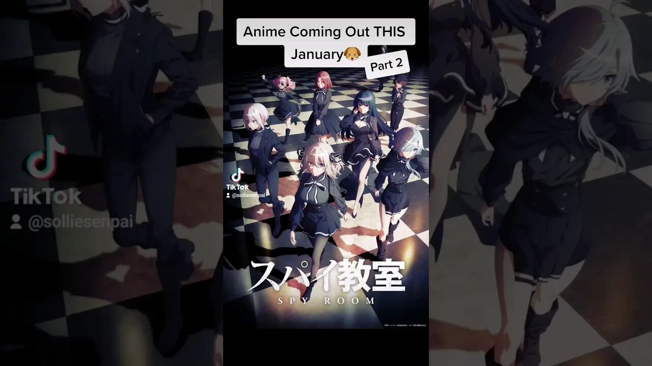 Anime Coming Out THIS January - Part 2
