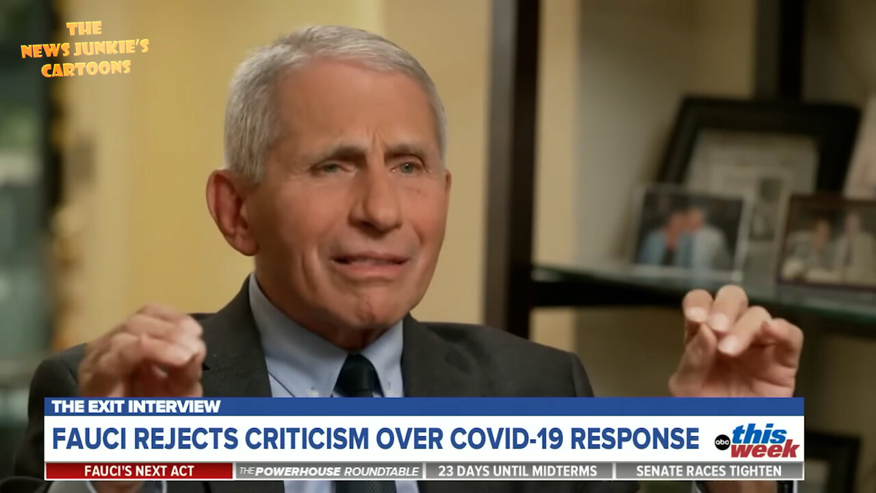 Fauci plausible deniability: "I had nothing to do with shutdowns."