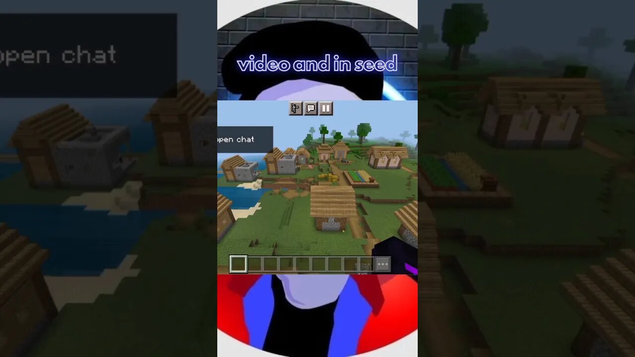 Best seed in Minecraft🥳#shorts#minecraft#youtubeshorts