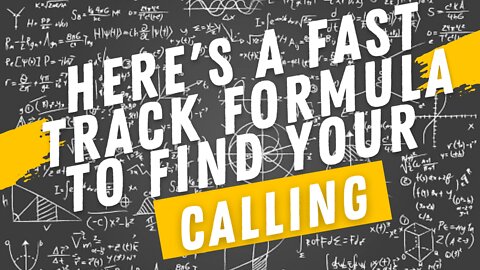 Here’s a fast track formula to find YOUR calling | Level 10 Living | Lance Wallnau