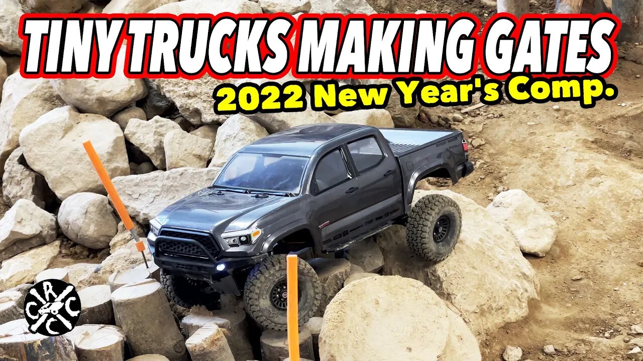 Tiny Trucks Making Gates at the Reaction RC 2022 New Year's Comp