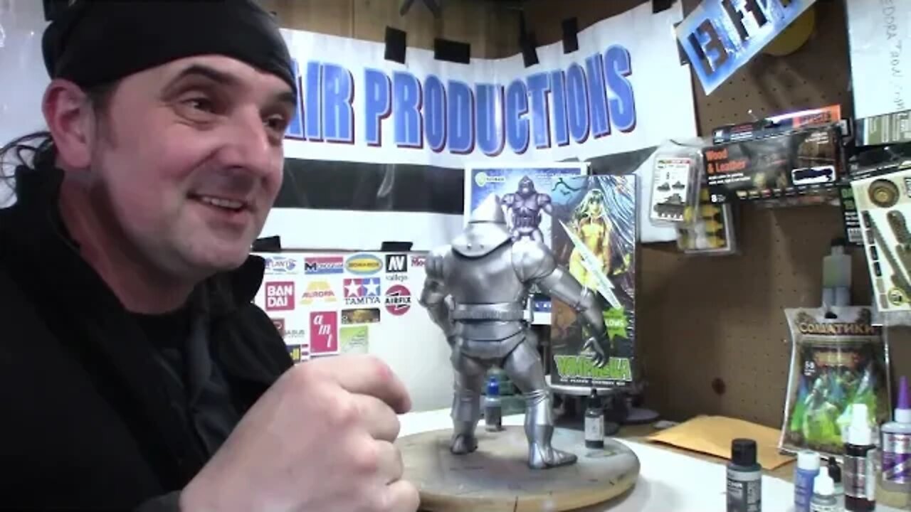 BHP1820 Mecha Kong Vinyl model kit build paint