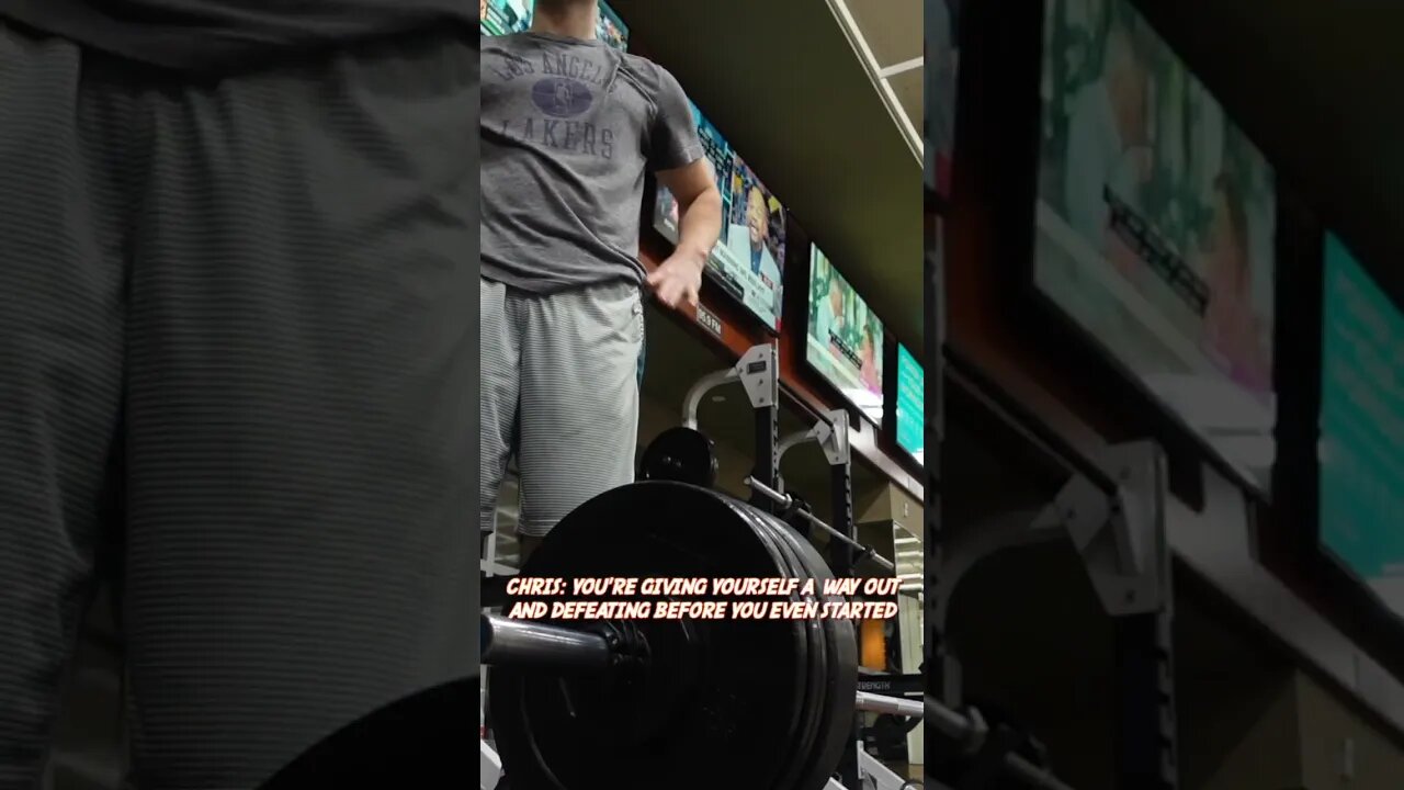 GYM ADVICE: DON’T DEFEAT YOURSELF BEFORE YOU EVEN START! #gymtips #mindsetshift #manifestation
