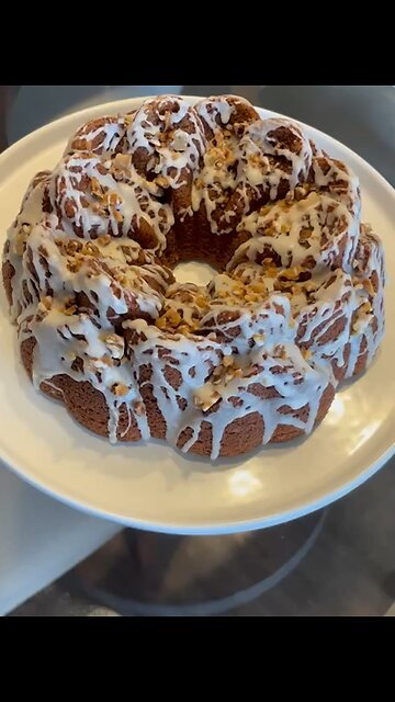 SCRUMPTIOUS Banana Bundt Cake with a HEALTHY TWIST using Freshly Milled Flour