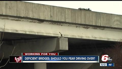 2016 report says nearly eight percent of bridges in Indiana are deemed structurally deficient