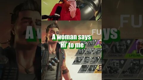 Apex Legends - Sees a woman *instantly takes damage* #shorts