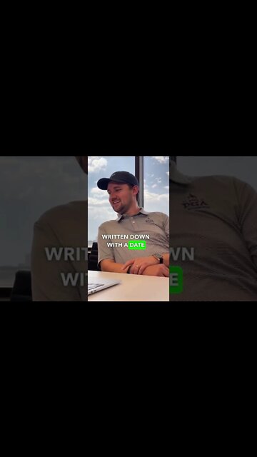 Write your dream down! ✍️🚀📈 #entrepreneur #podcast #financialplanning