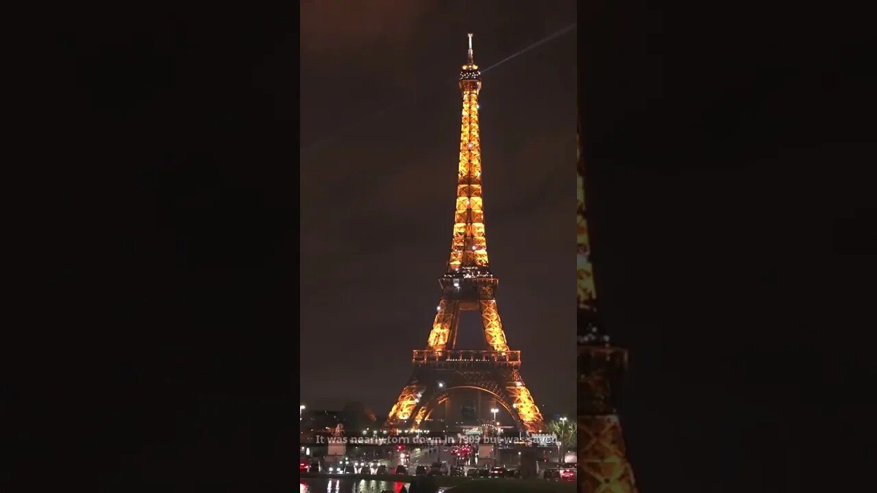 The Eiffel Tower: From Temporary Structure to Iconic Landmark #france #interestingfacts #shorts #art