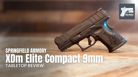 Springfield Armory XDm Elite Compact 9mm Review. How it compares to the Glock 19? #xdm #9mmpistol