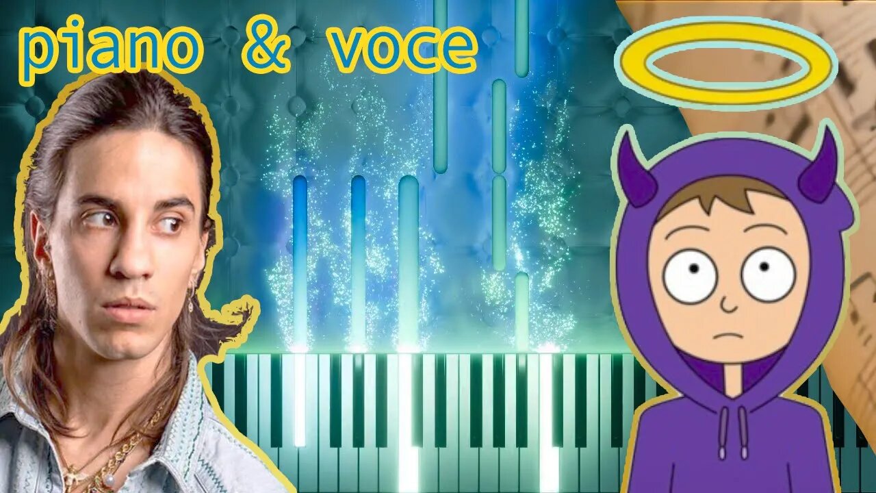 Dimmi che c'è PIANO TUTORIAL + SPARTITO GRATIS - Piano & Voce by Thasup & Tedua