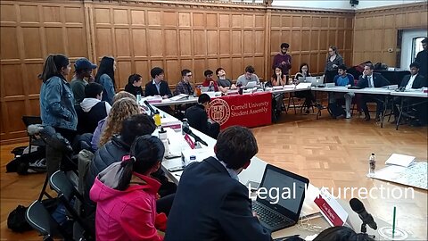 Cornell Student Assembly Rejects BDS